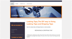Desktop Screenshot of leakingtaps.co.uk